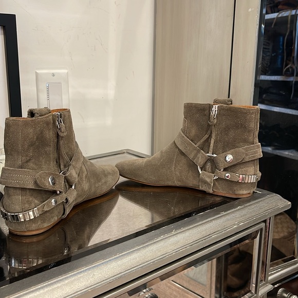 Isabel marant suede, flat booties - Picture 4 of 7